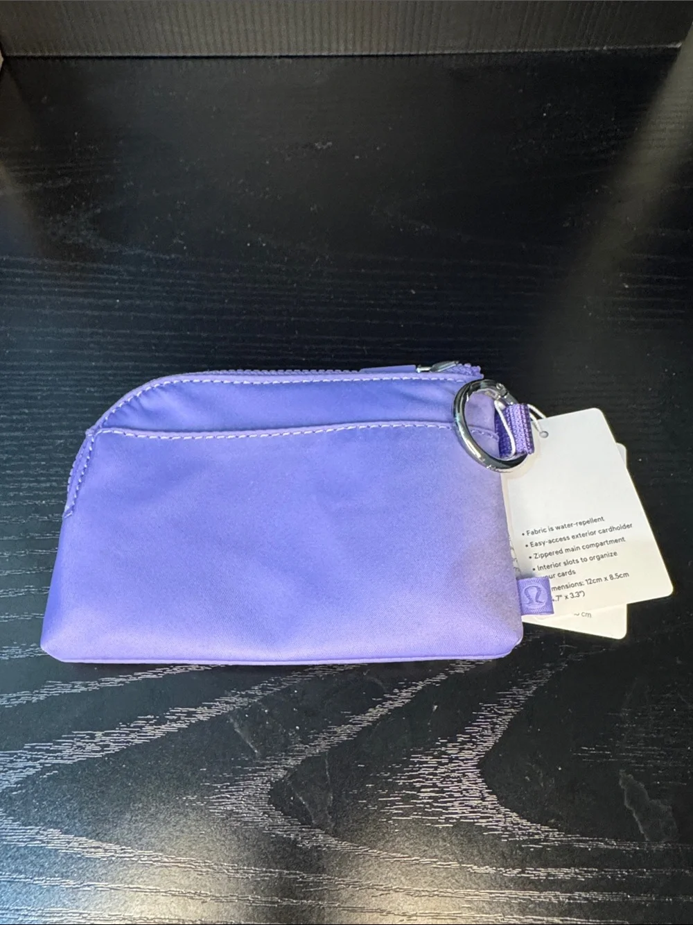 lululemon Lavender Clippable Pouch